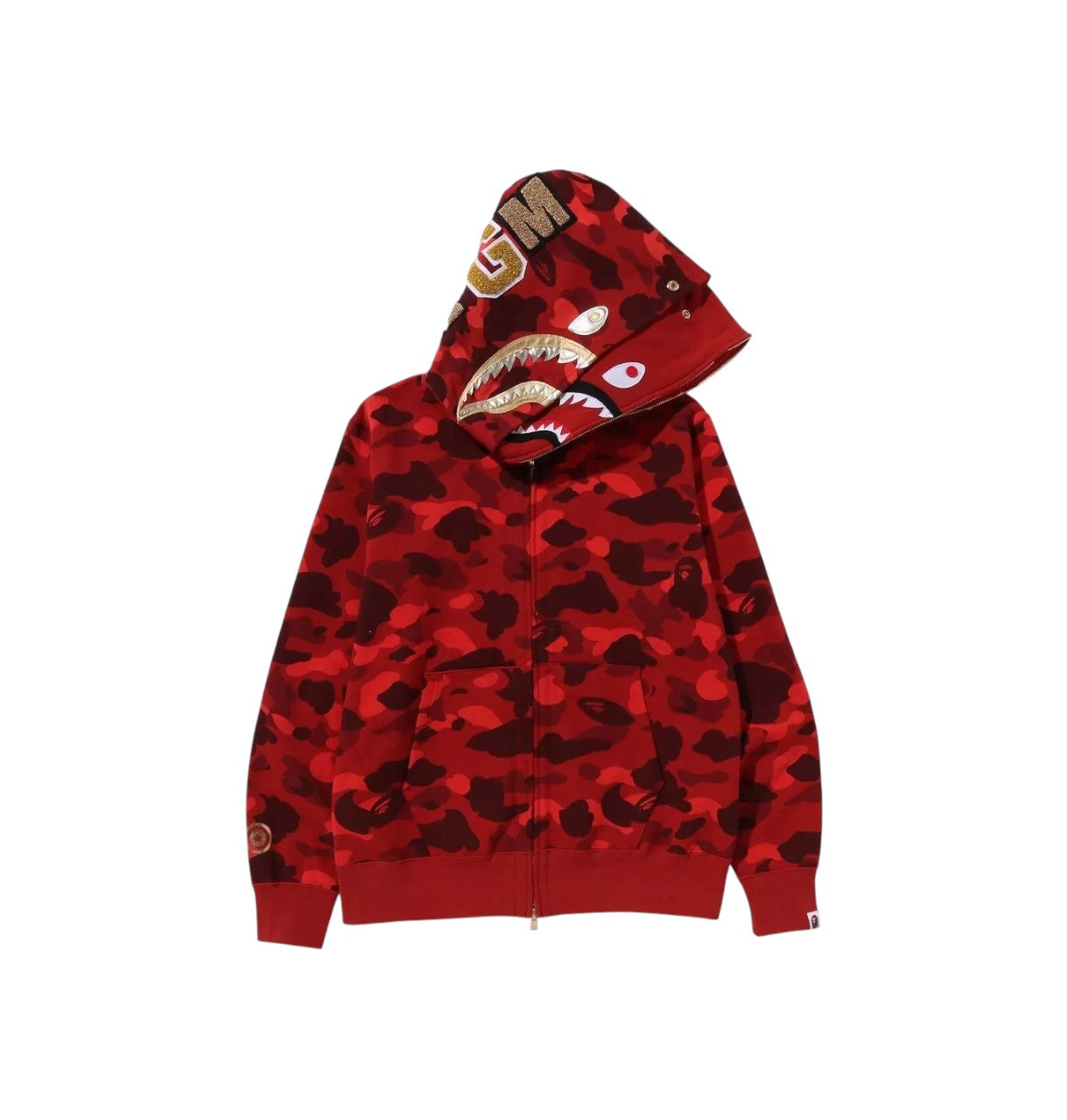 BAPE Camo Shark Full Zip Hoodie