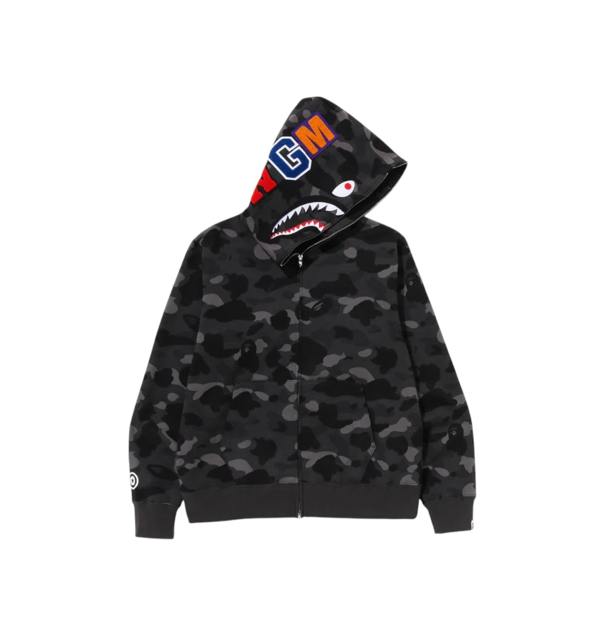 BAPE Camo Shark Full Zip Hoodie